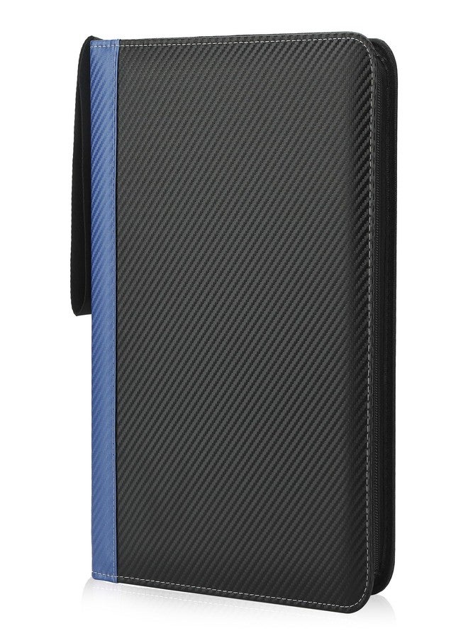 TCGUARD 9 Pockets Trading Card Binder with Sleeves Card Organizer, 900 Double Sided Pocket PU Card Collection Binder, Baseball Binder,for Sports Card, MTG, TCG Yugioh Card (Blue) - Image 1
